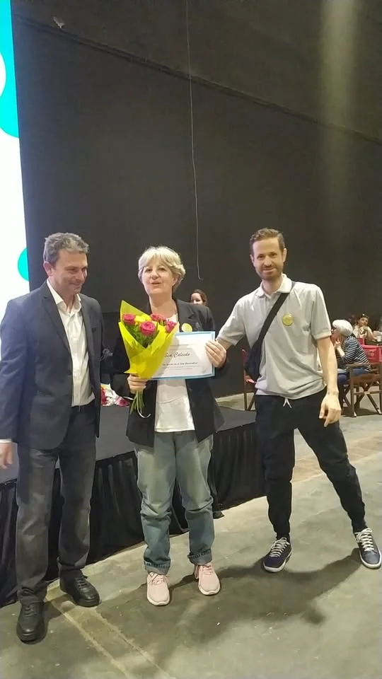 Entrega del premio a la trayectoria en 2024